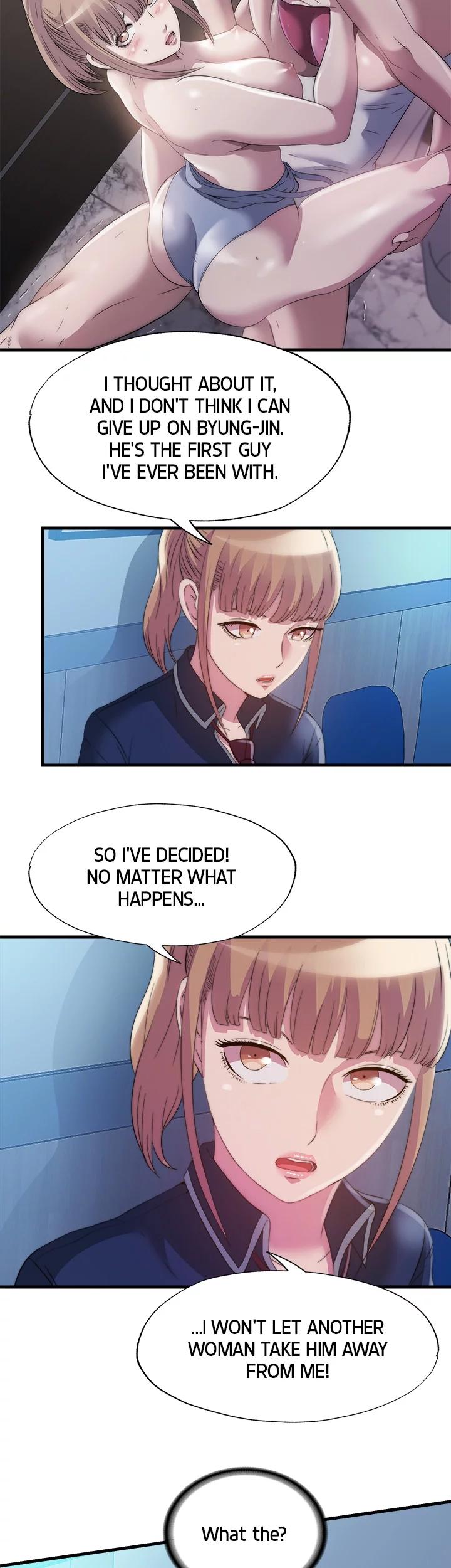 Read Dripping Wet chapter 92 image 21 on Lezhin