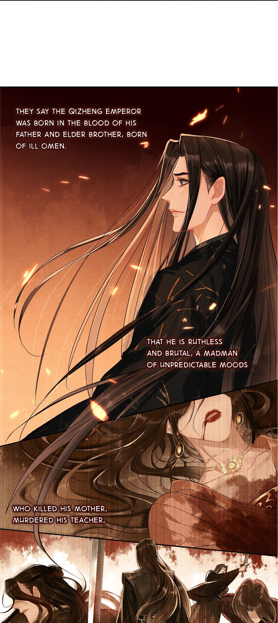 Read Drowning Sorrows in Raging Fire chapter 0 image 21 on Lezhin