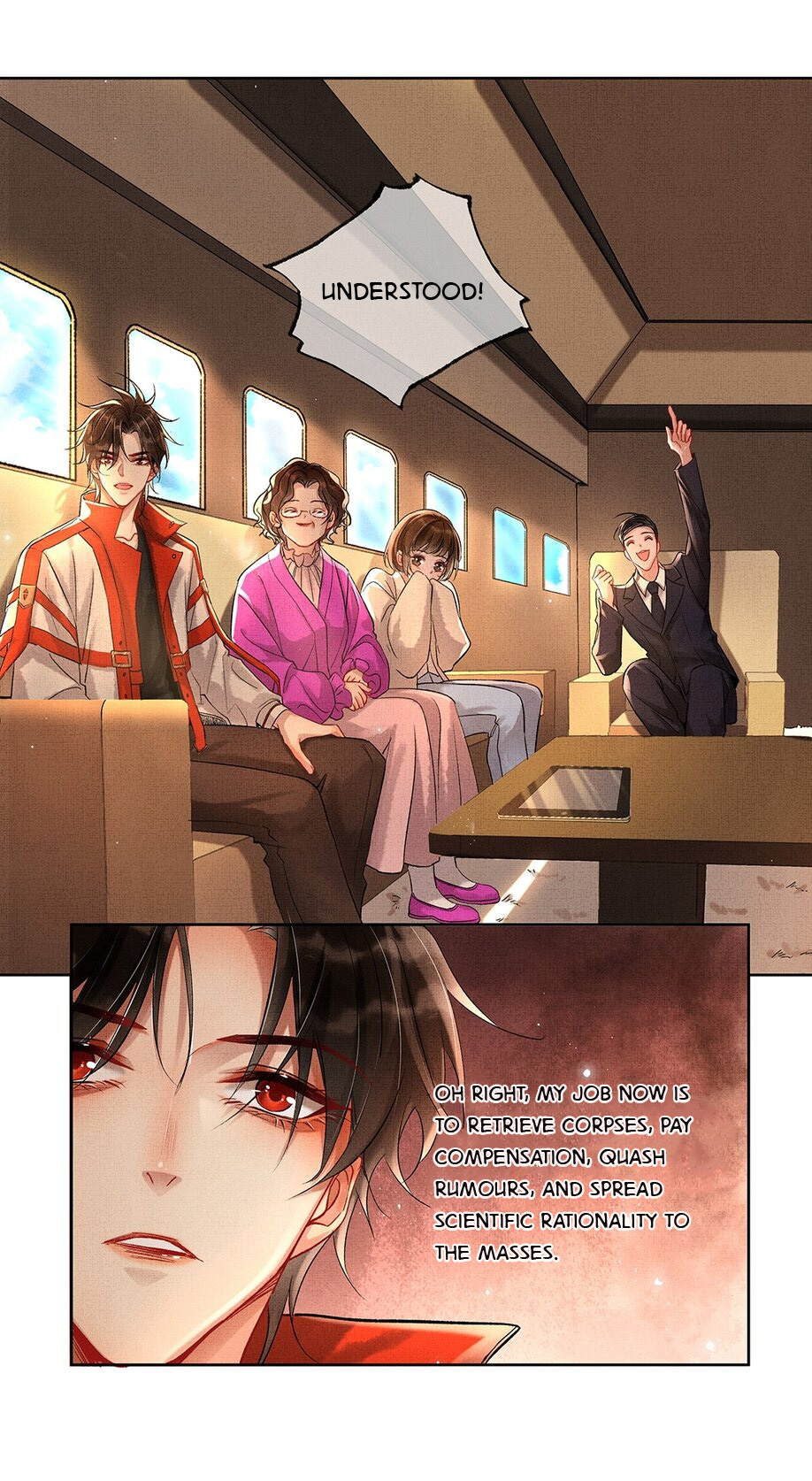 Read Drowning Sorrows in Raging Fire chapter 2 image 10 on Lezhin