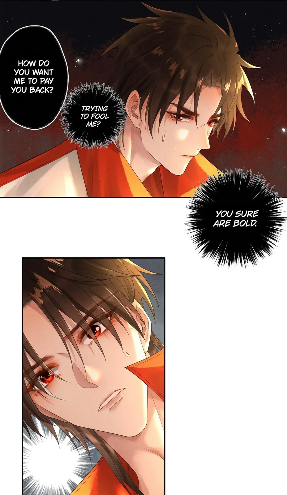 Read Drowning Sorrows in Raging Fire chapter 21 image 22 on Lezhin