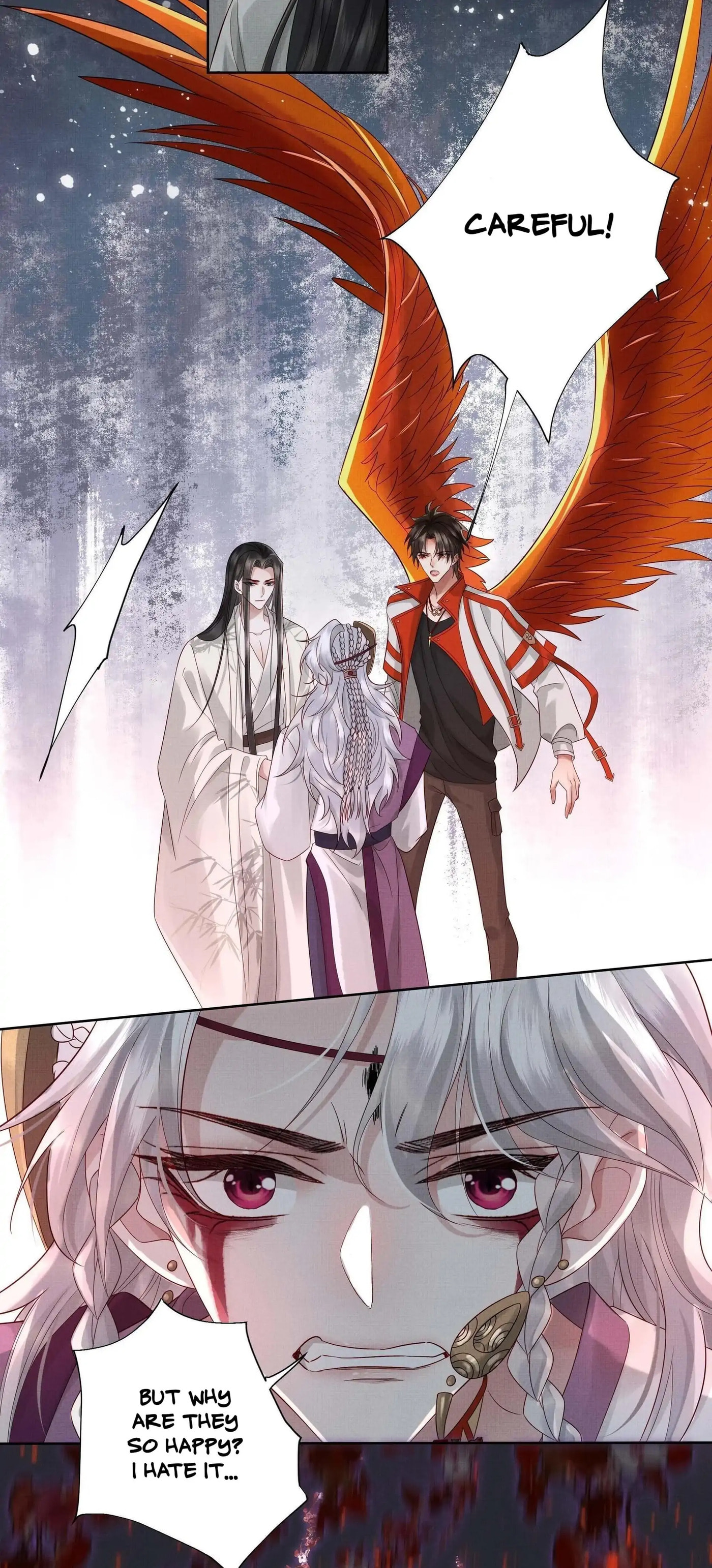Read Drowning Sorrows in Raging Fire chapter 28 image 32 on Lezhin