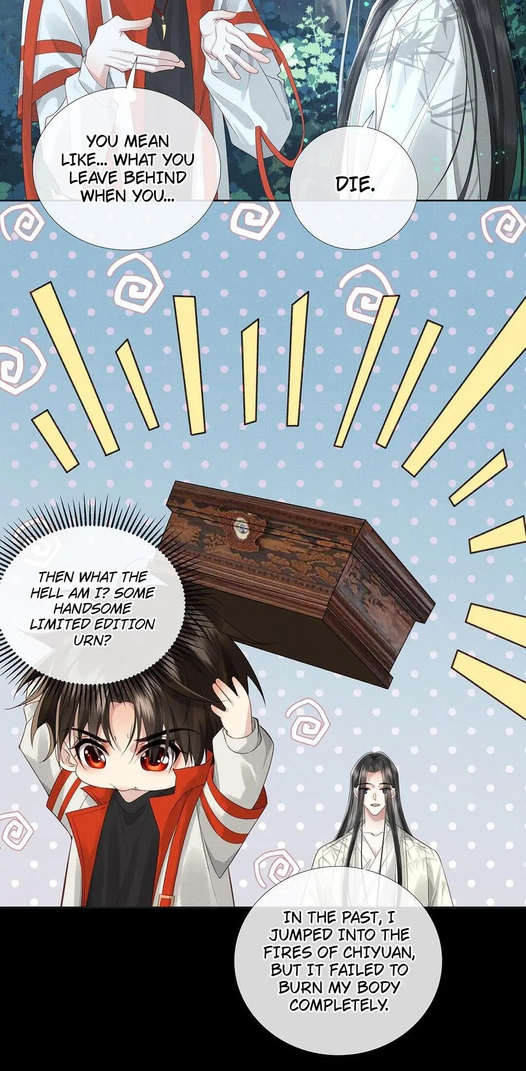 Read Drowning Sorrows in Raging Fire chapter 29 image 33 on Lezhin