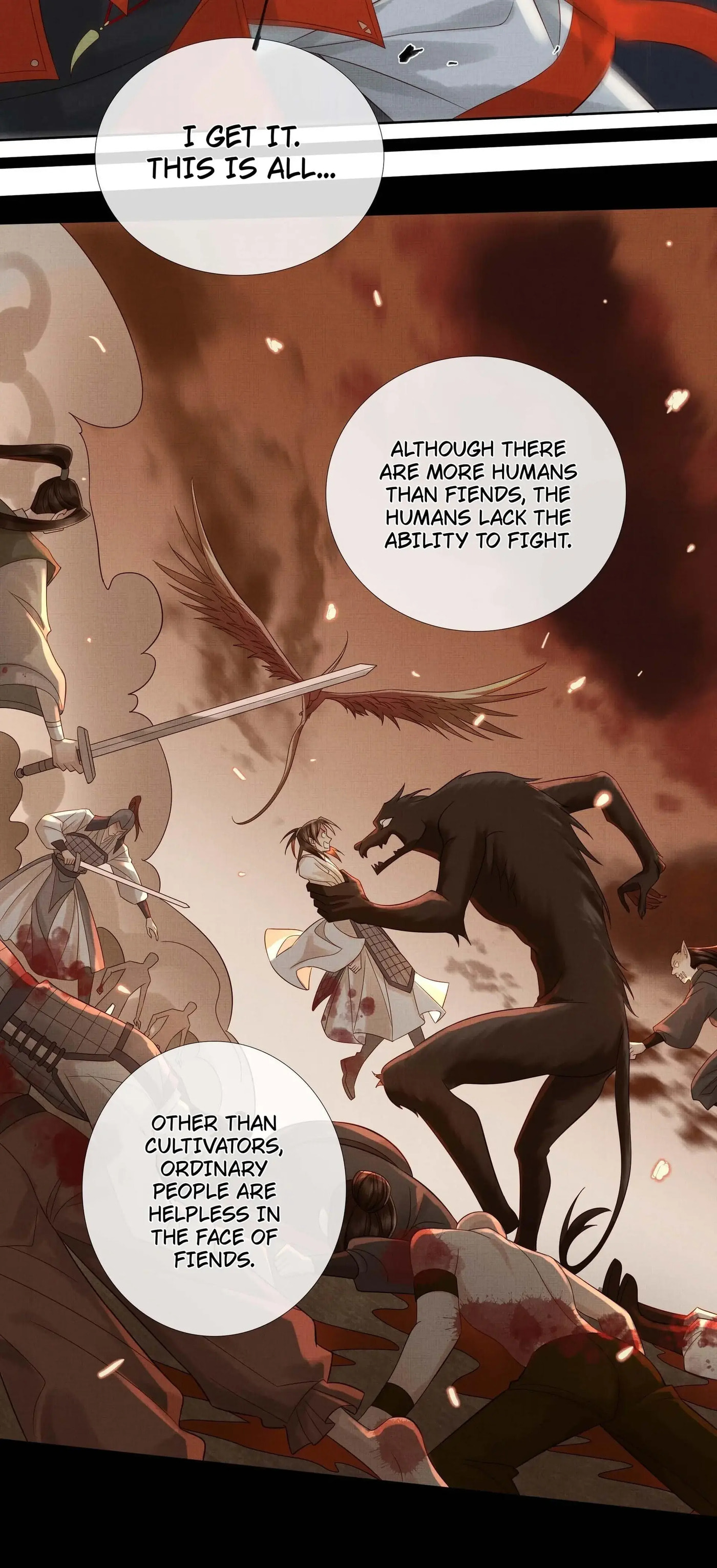 Read Drowning Sorrows in Raging Fire chapter 32 image 36 on Lezhin
