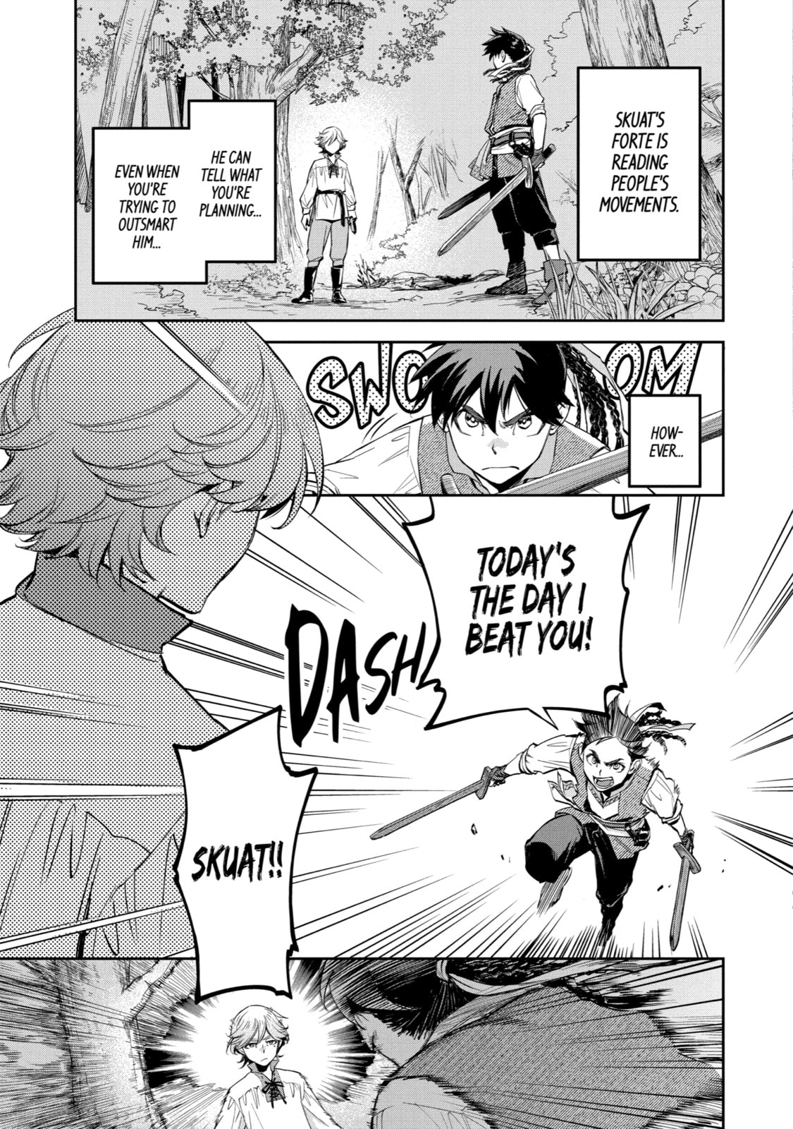 Read Dualing Fighters chapter 1 image 7 on Lezhin