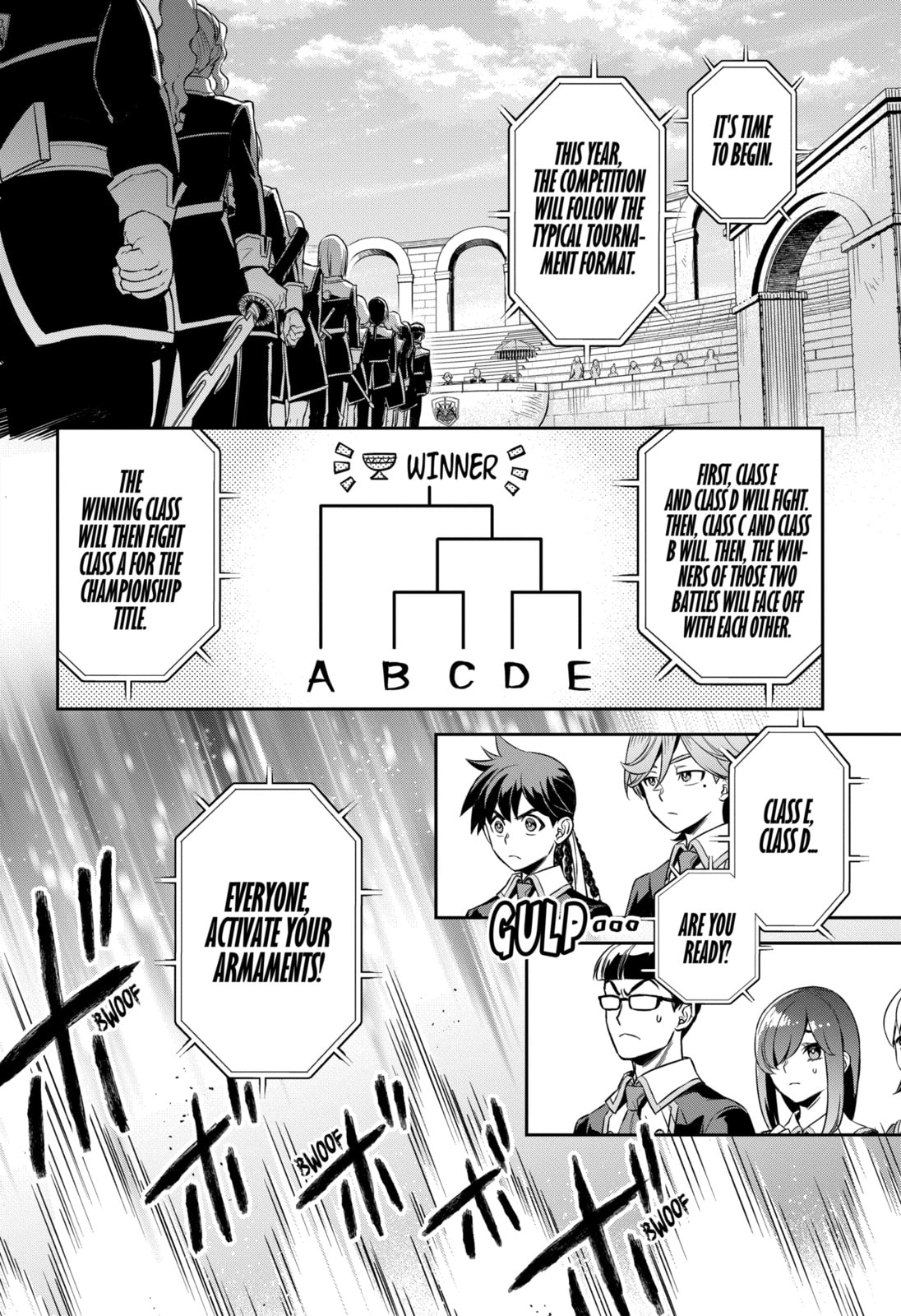 Read Dualing Fighters chapter 12.1 image 8 on Lezhin
