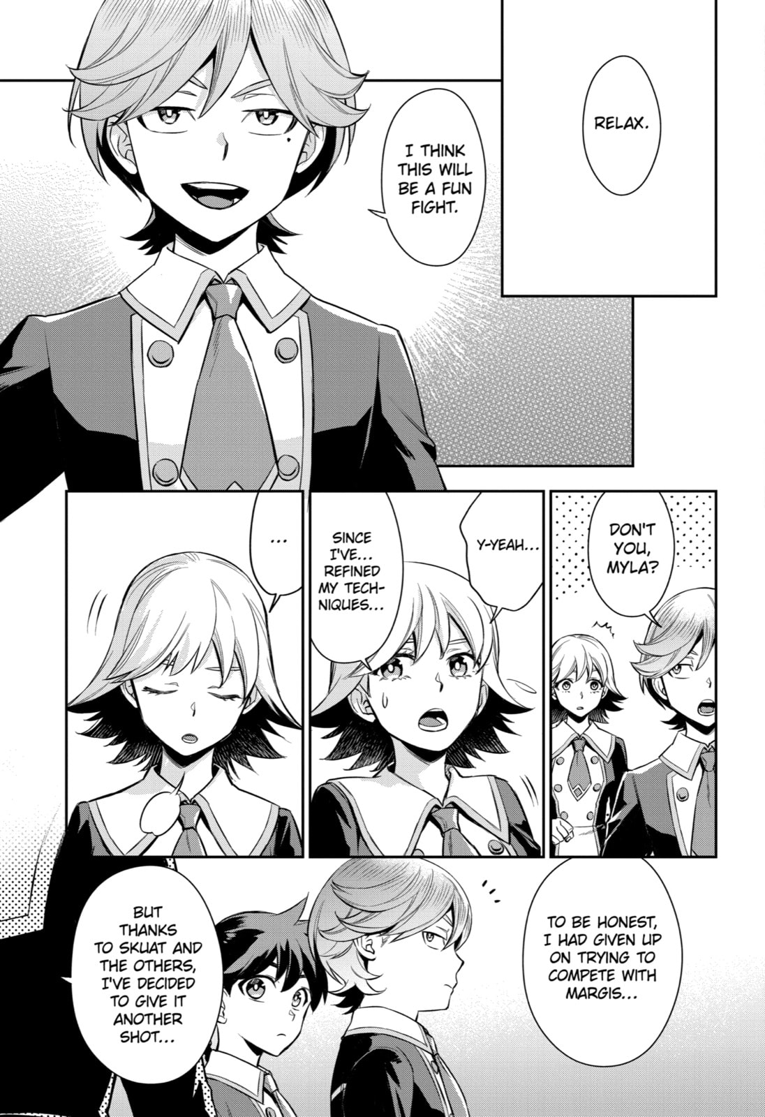 Read Dualing Fighters chapter 14 image 2 on Lezhin