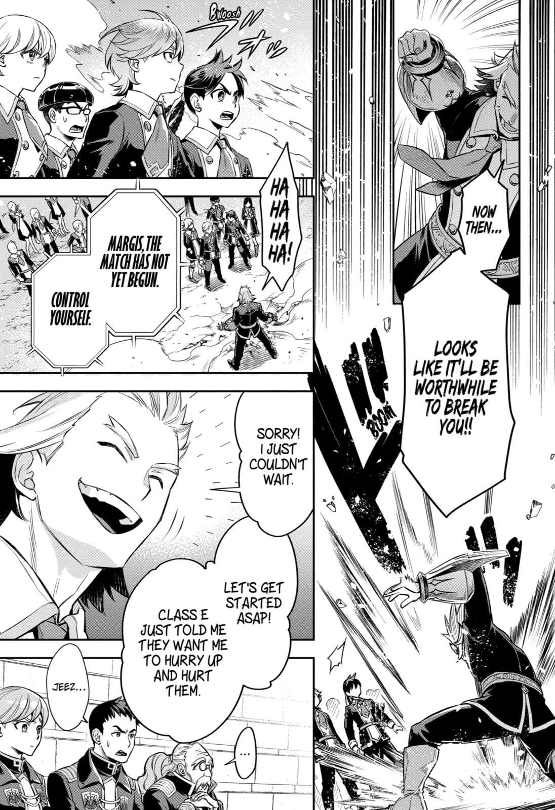 Read Dualing Fighters chapter 14 image 4 on Lezhin