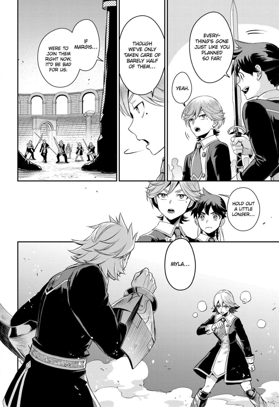 Read Dualing Fighters chapter 15 image 5 on Lezhin