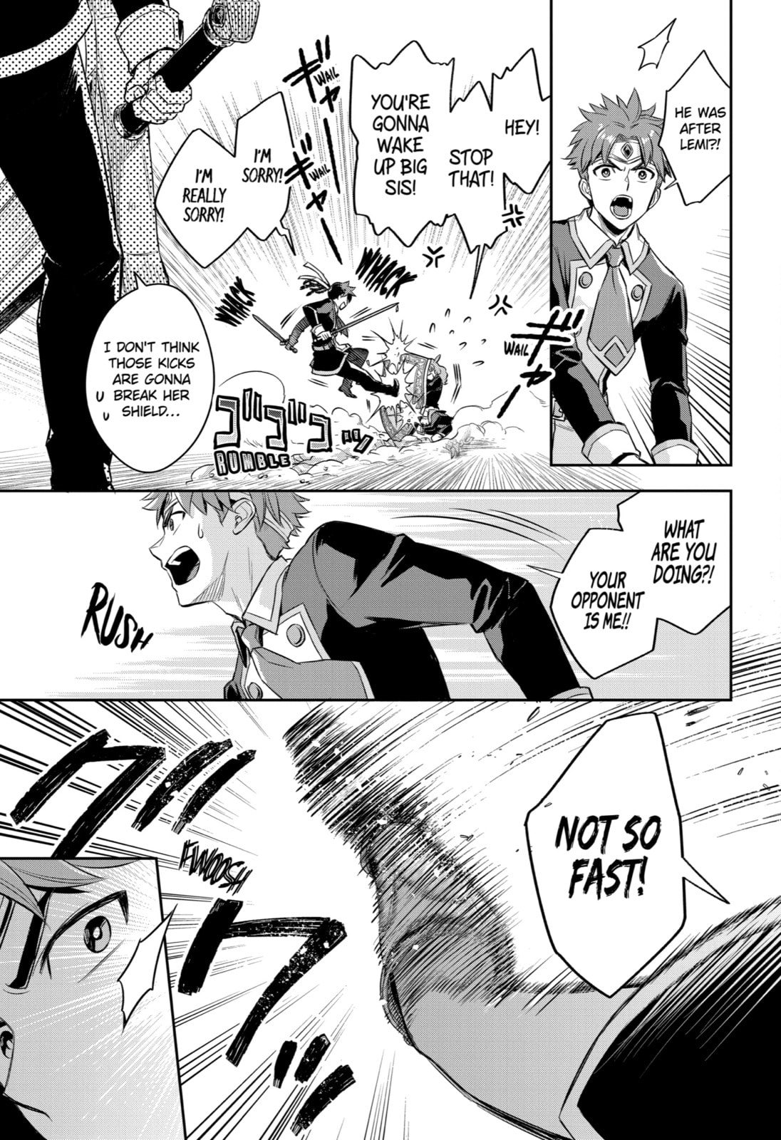 Read Dualing Fighters chapter 18 image 16 on Lezhin