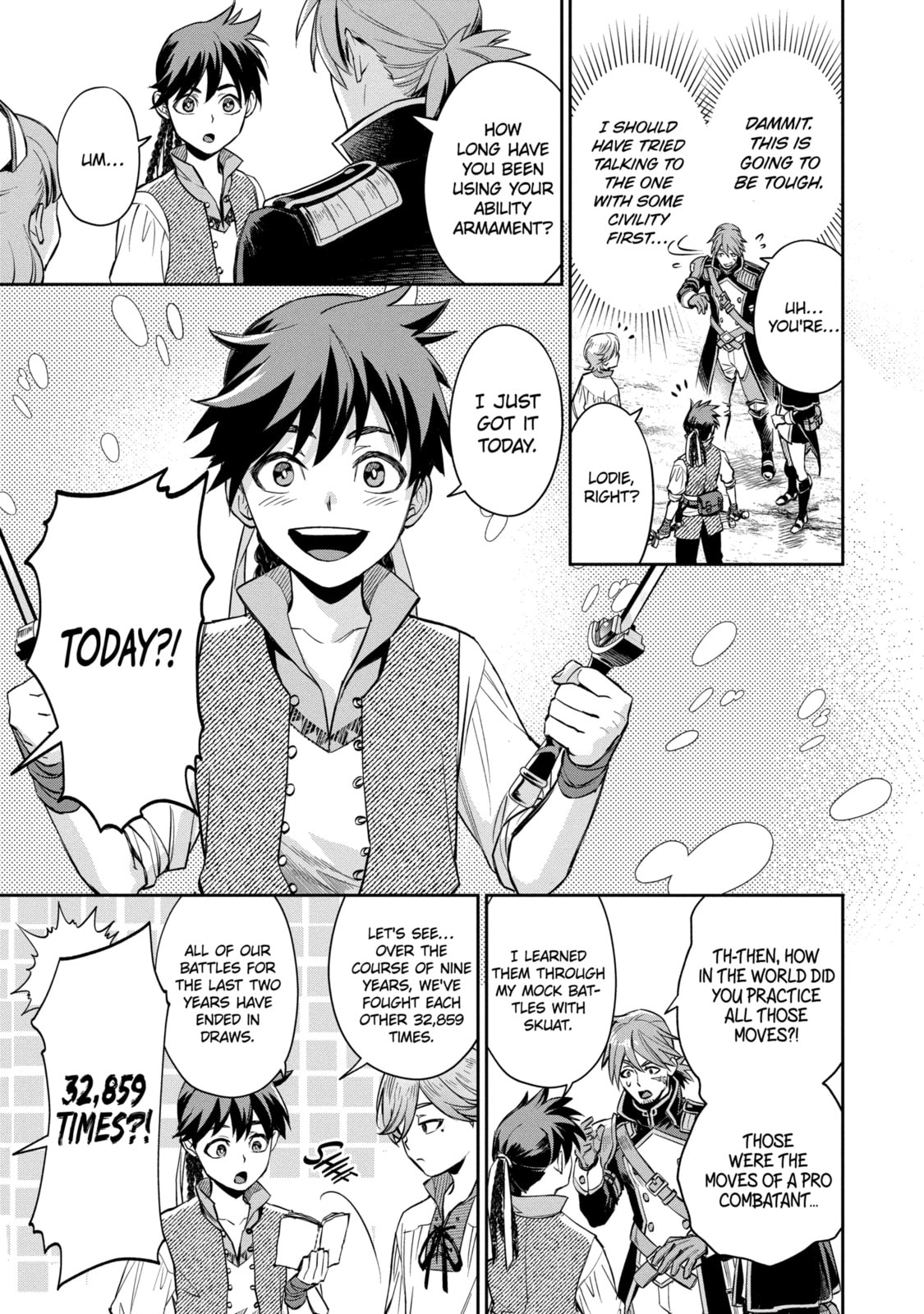 Read Dualing Fighters chapter 2.1 image 3 on Lezhin