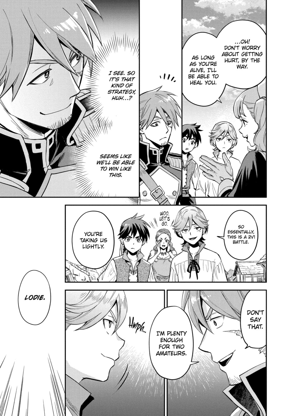 Read Dualing Fighters chapter 2 image 22 on Lezhin