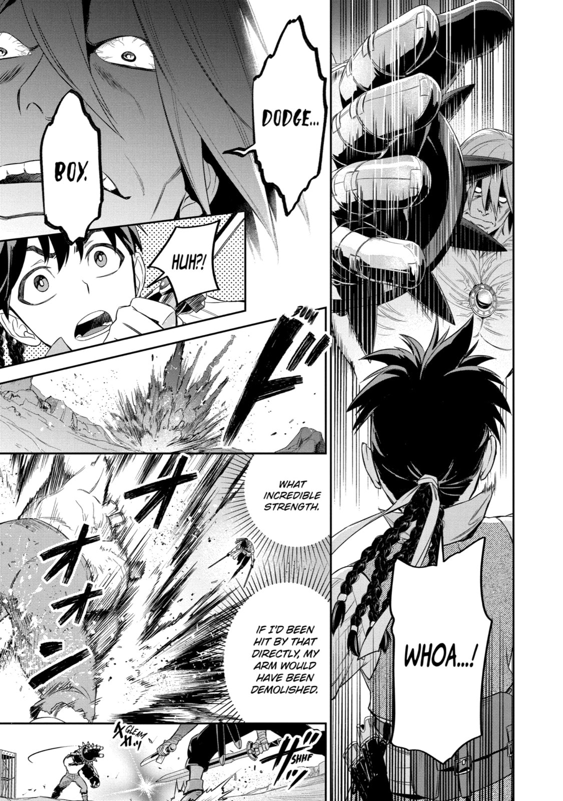 Read Dualing Fighters chapter 4 image 8 on Lezhin