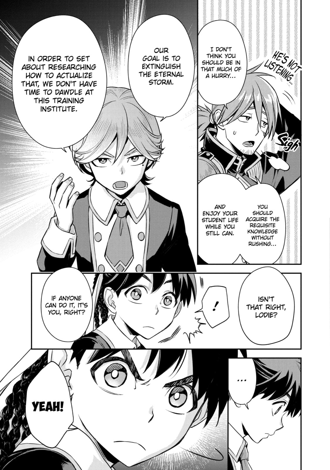 Read Dualing Fighters chapter 7 image 10 on Lezhin