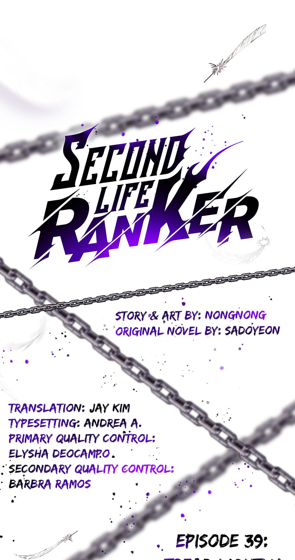 Read Second Life Ranker chapter 39 image 0 on Lezhin