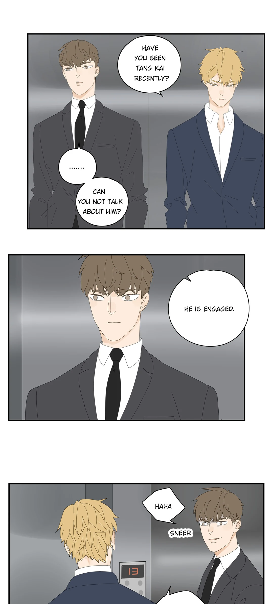 Read Dubious Relationship chapter 17 image 3 on Lezhin