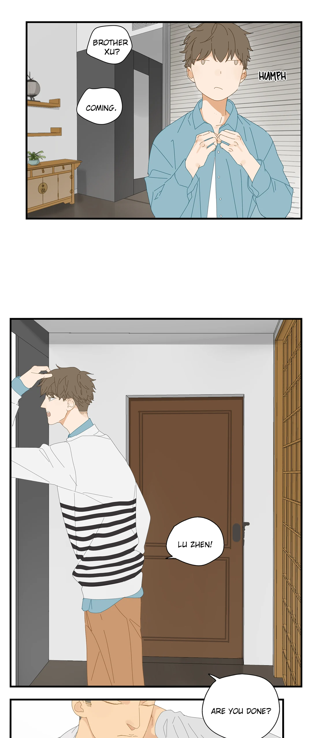 Read Dubious Relationship chapter 21 image 1 on Lezhin