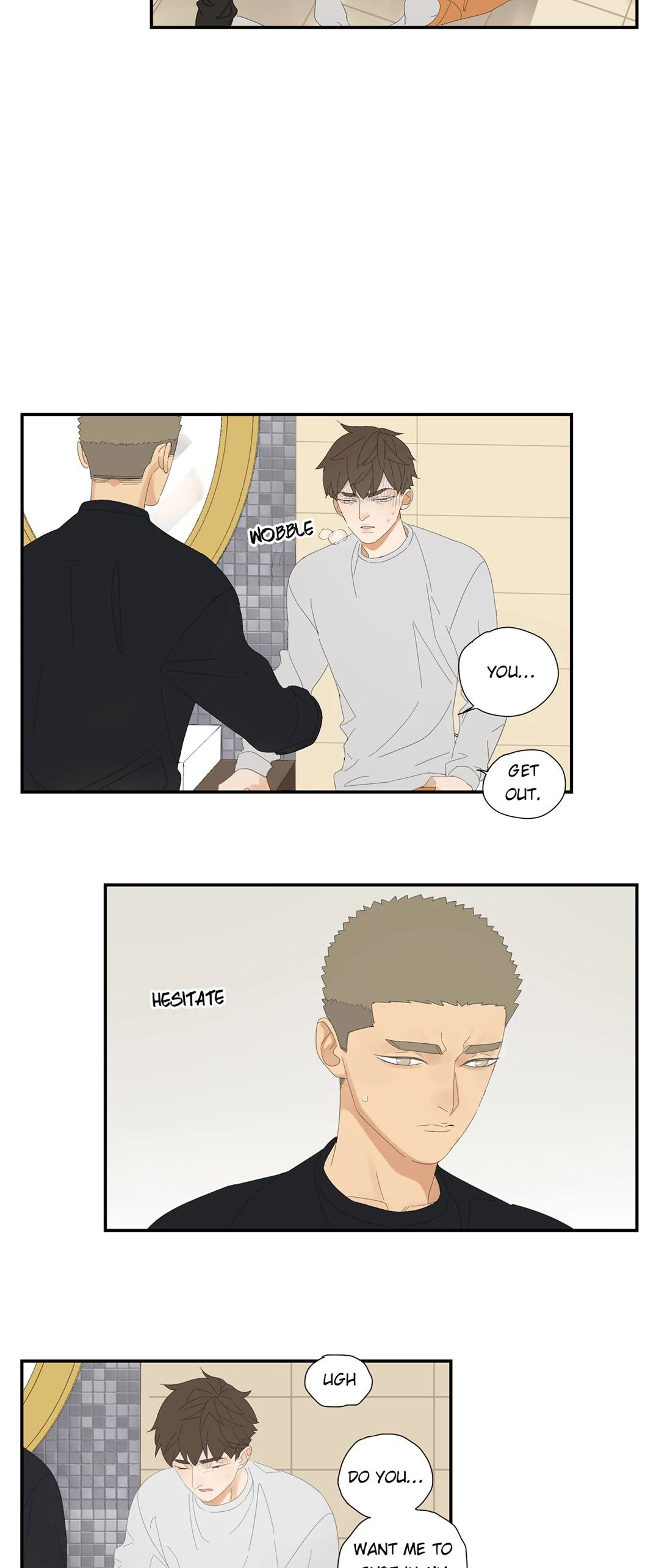 Read Dubious Relationship chapter 33 image 4 on Lezhin