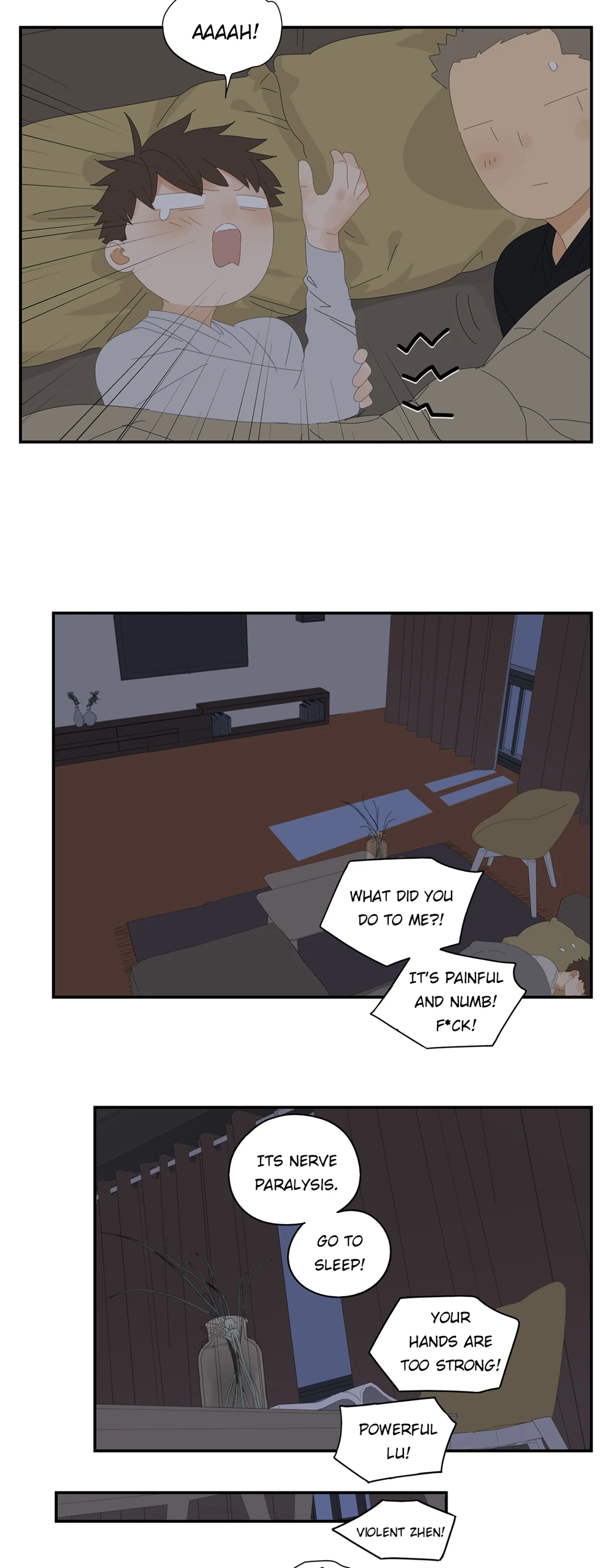 Read Dubious Relationship chapter 35 image 2 on Lezhin