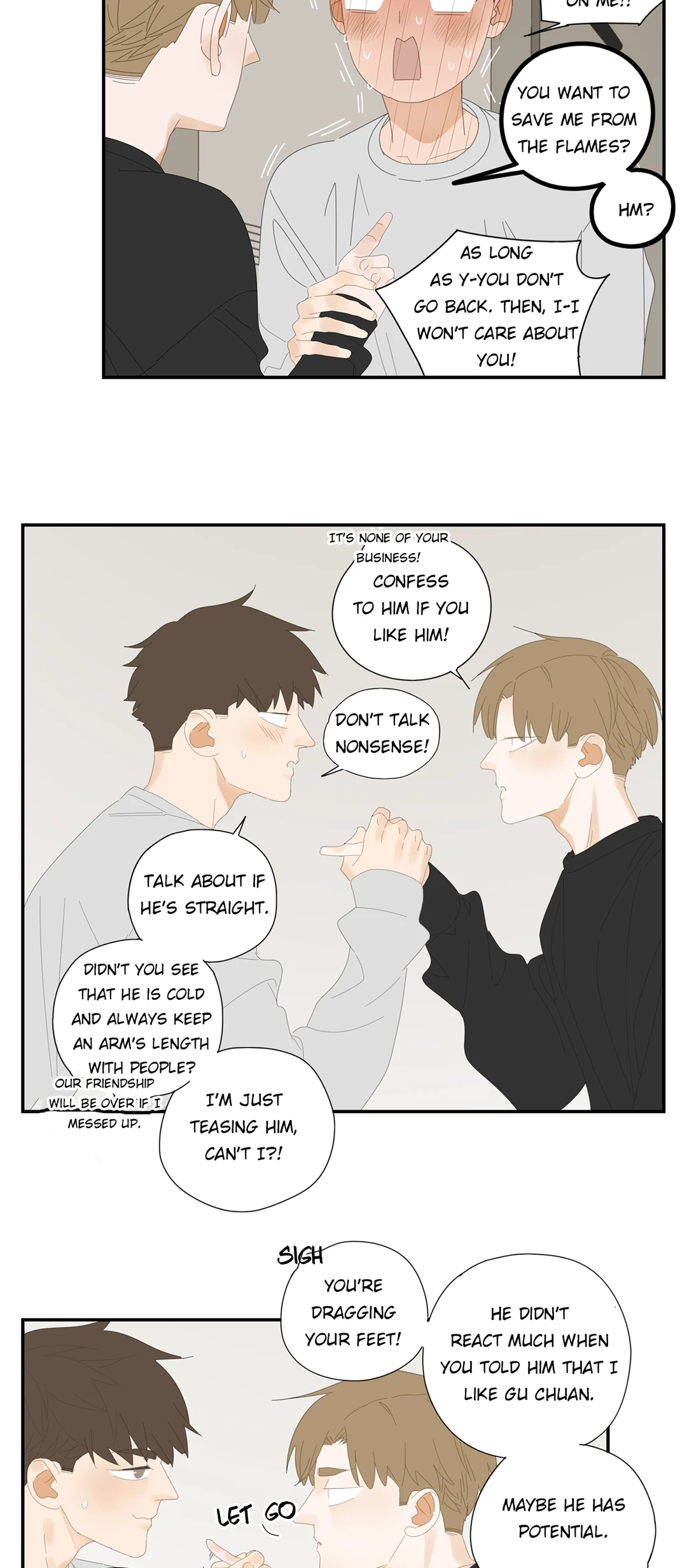 Read Dubious Relationship chapter 35 image 9 on Lezhin