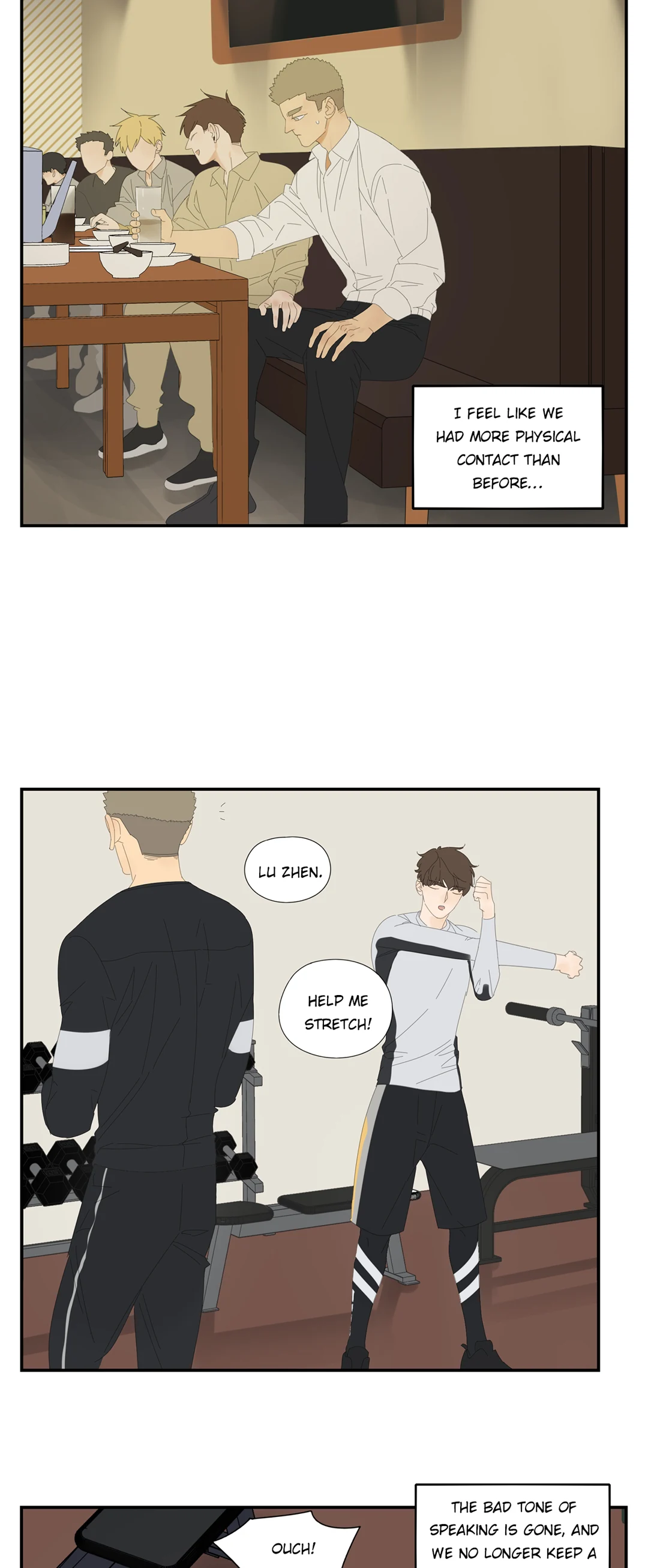 Read Dubious Relationship chapter 36 image 4 on Lezhin
