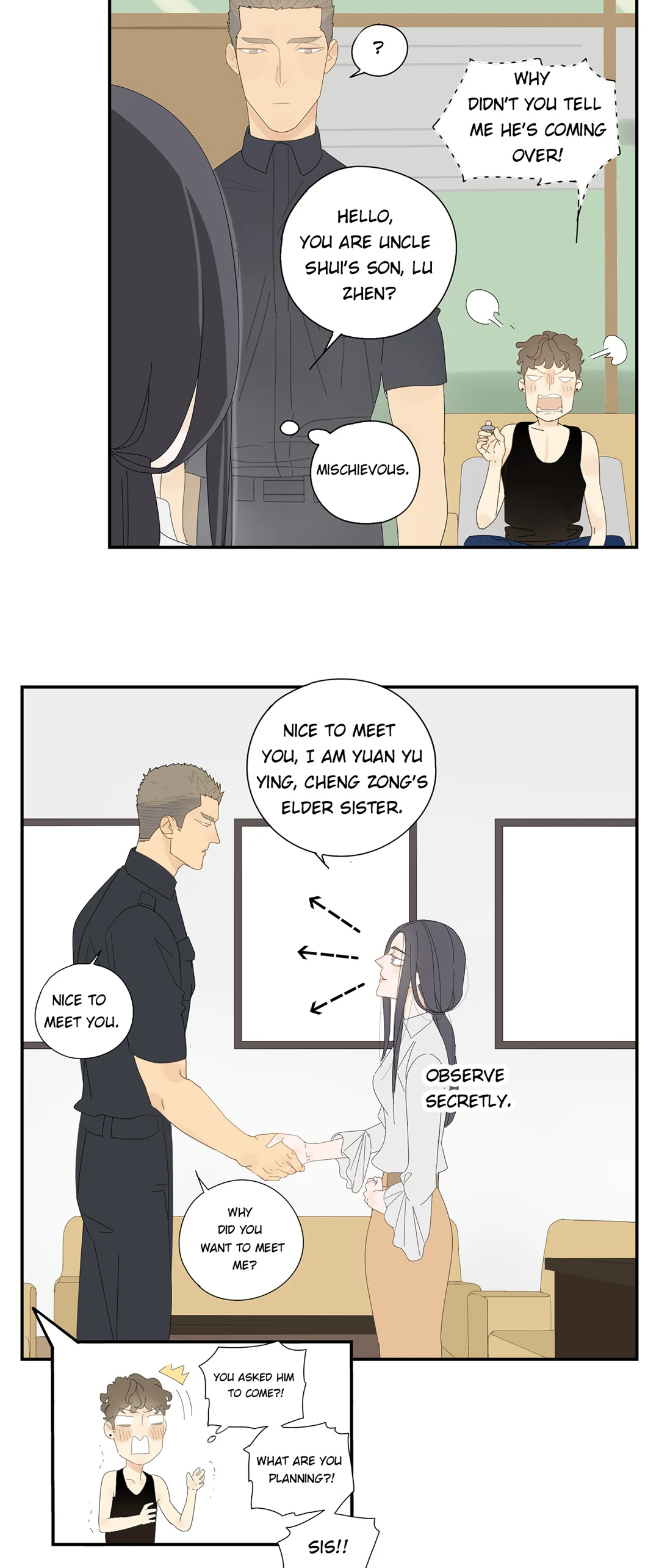 Read Dubious Relationship chapter 4 image 3 on Lezhin