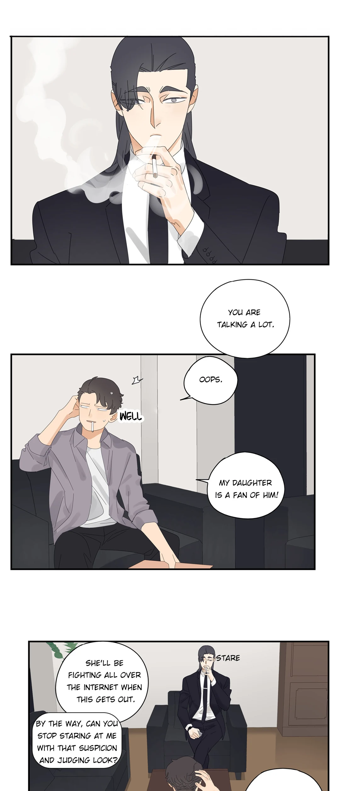 Read Dubious Relationship chapter 42 image 8 on Lezhin