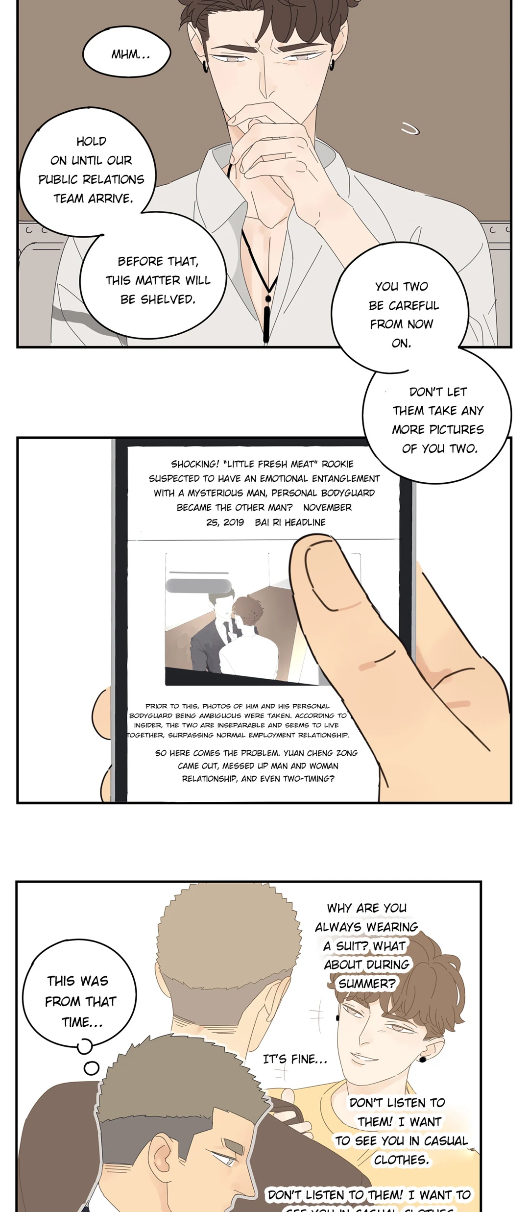 Read Dubious Relationship chapter 43 image 11 on Lezhin