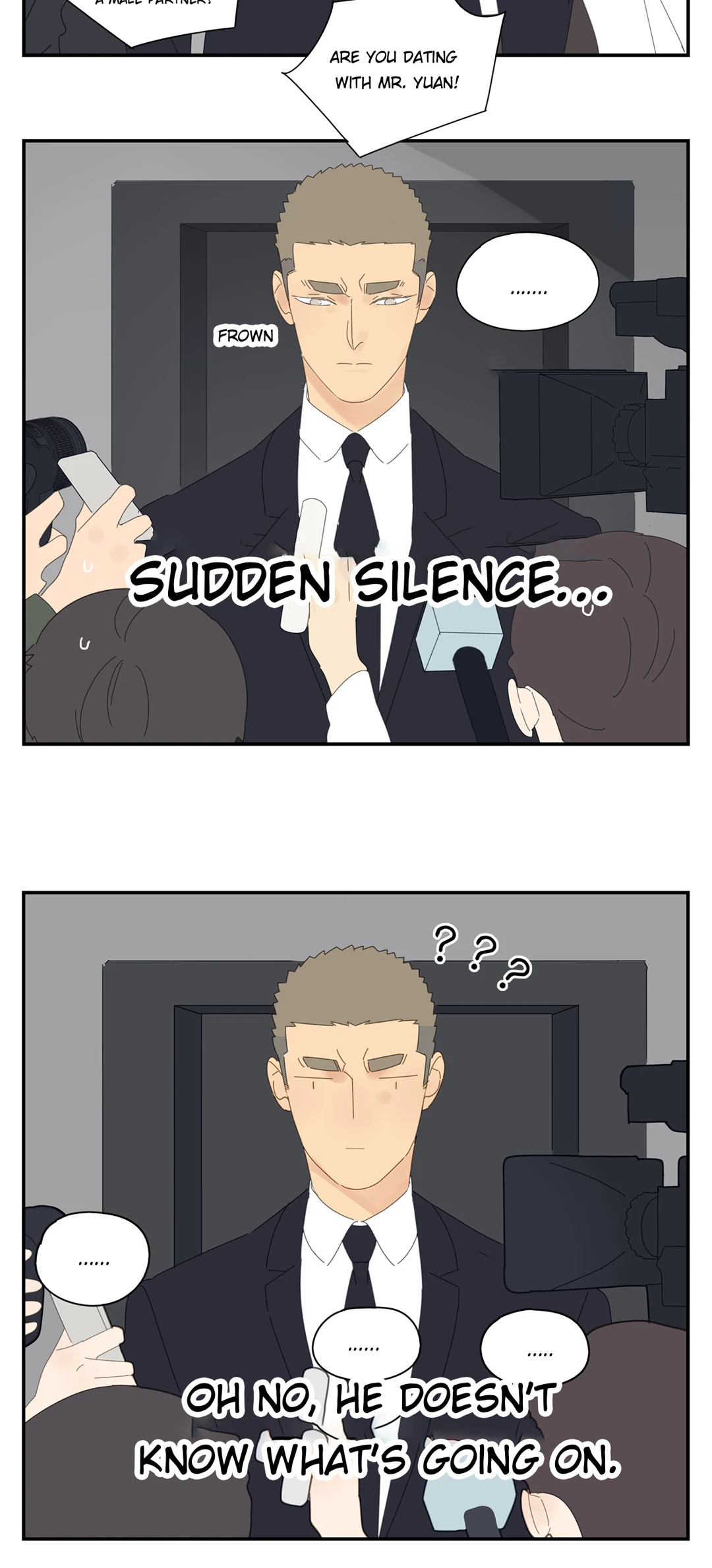 Read Dubious Relationship chapter 43 image 5 on Lezhin