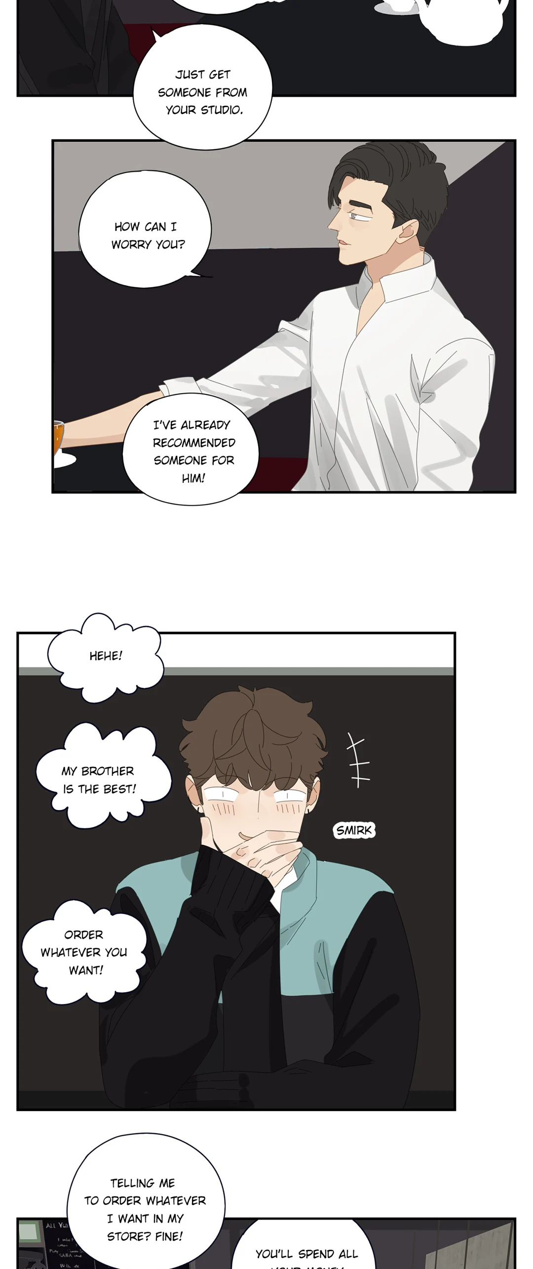 Read Dubious Relationship chapter 48 image 2 on Lezhin