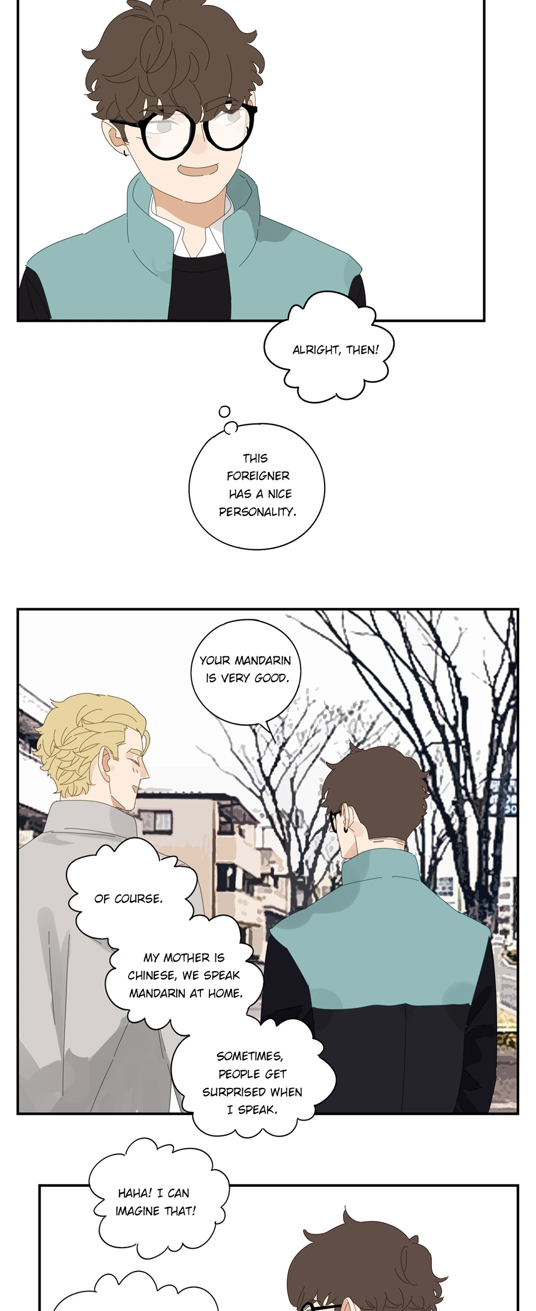 Read Dubious Relationship chapter 48 image 9 on Lezhin