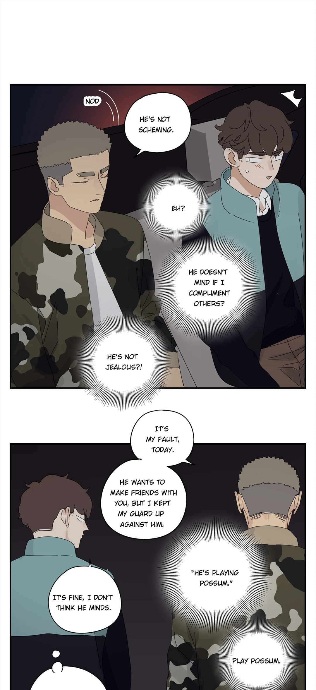 Read Dubious Relationship chapter 50 image 13 on Lezhin