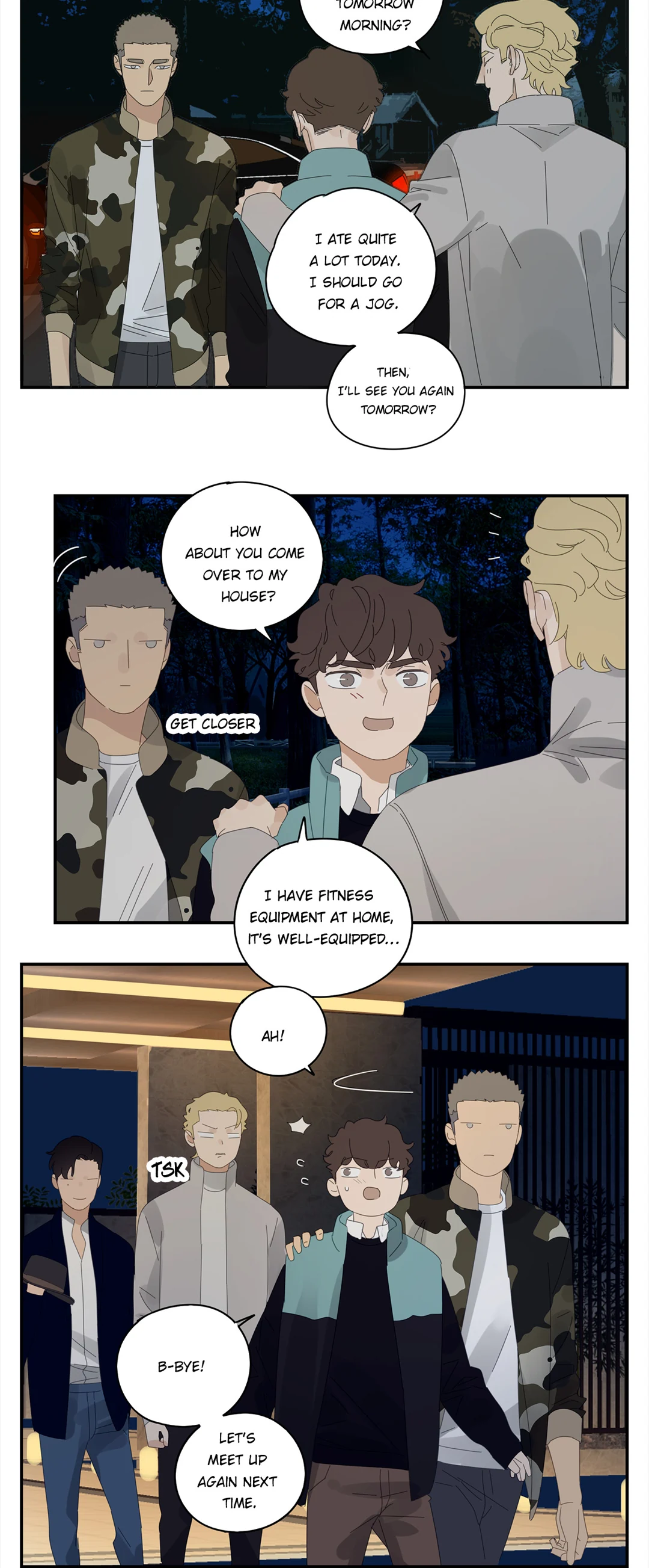 Read Dubious Relationship chapter 50 image 8 on Lezhin