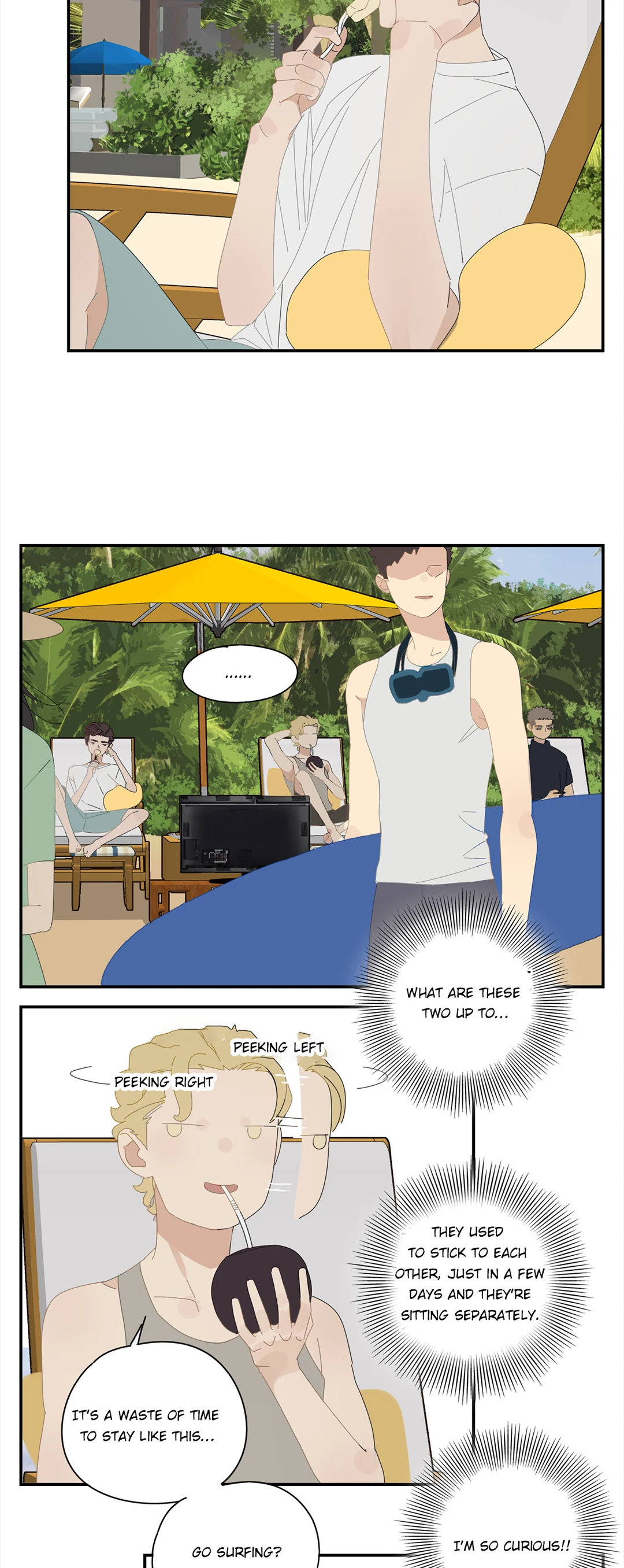 Read Dubious Relationship chapter 56 image 1 on Lezhin
