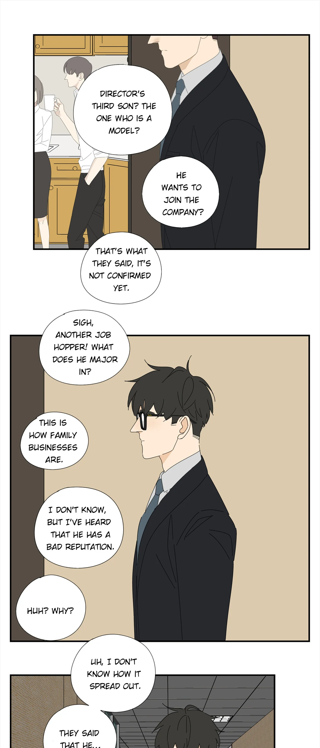 Read Dubious Relationship chapter 61 image 7 on Lezhin