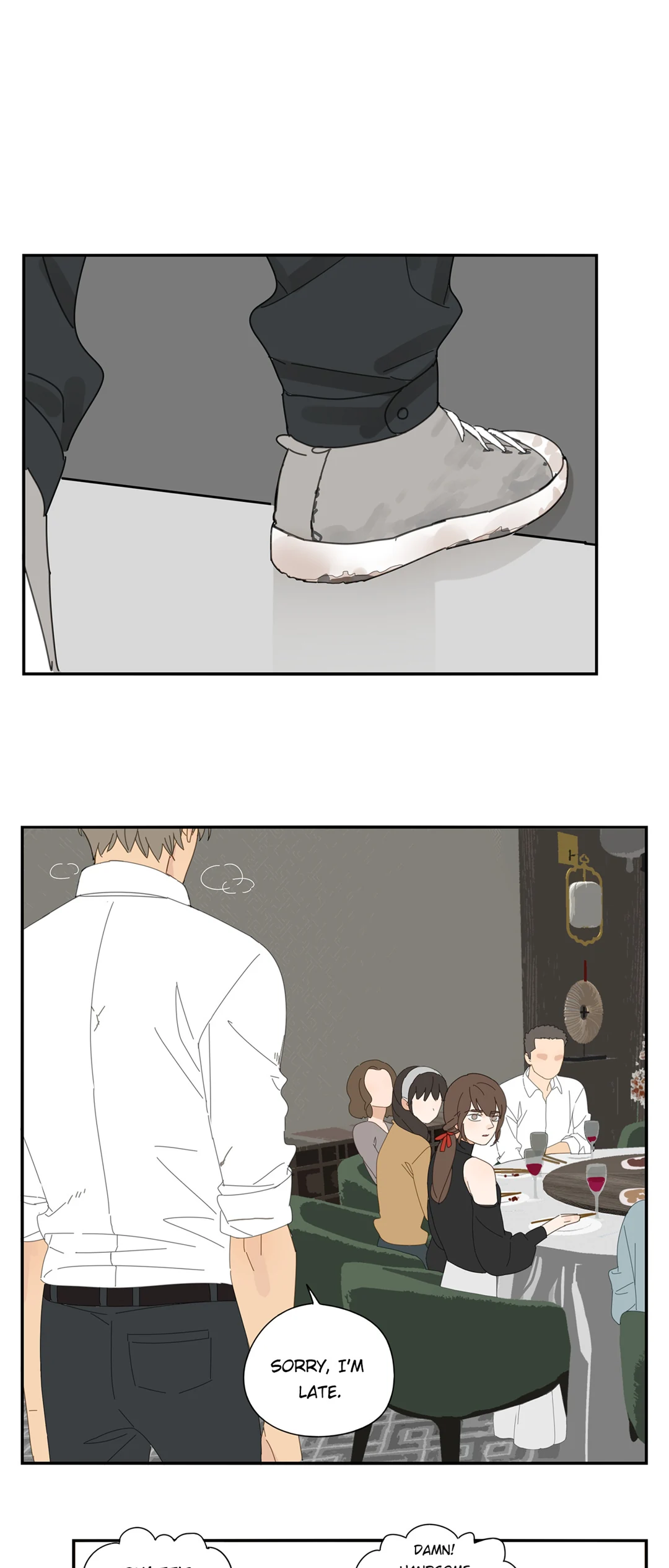Read Dubious Relationship chapter 65 image 18 on Lezhin