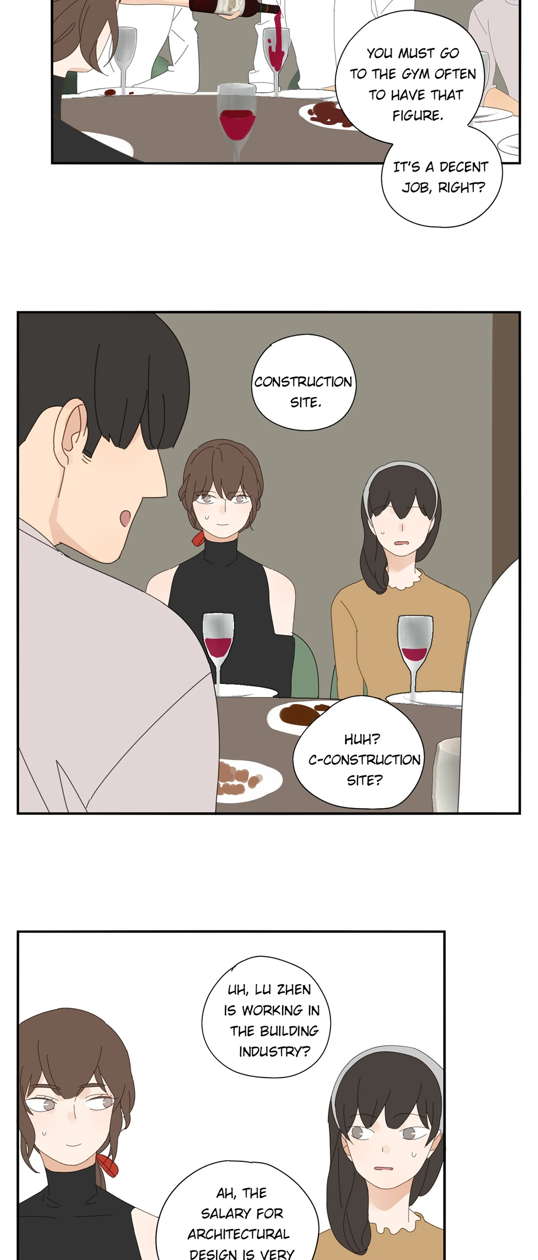 Read Dubious Relationship chapter 65 image 21 on Lezhin