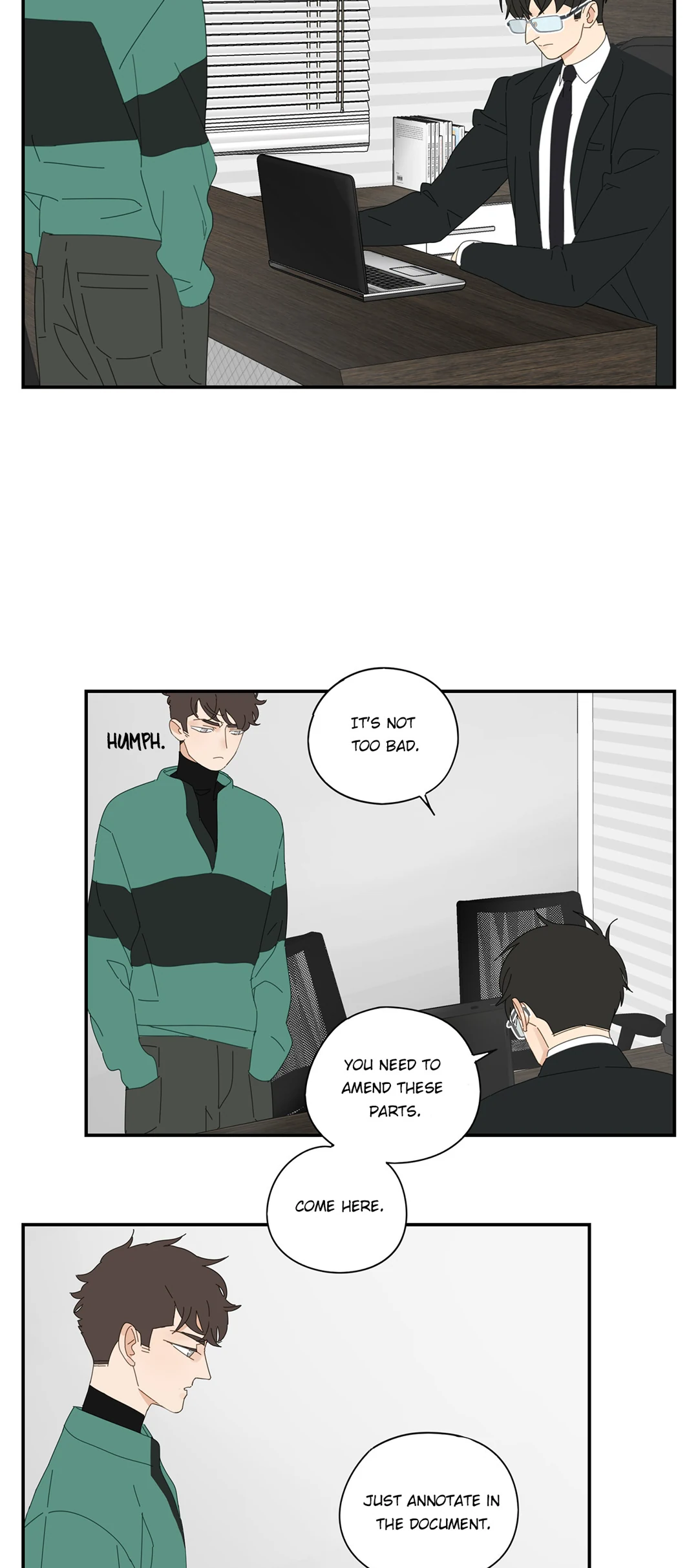 Read Dubious Relationship chapter 69 image 12 on Lezhin