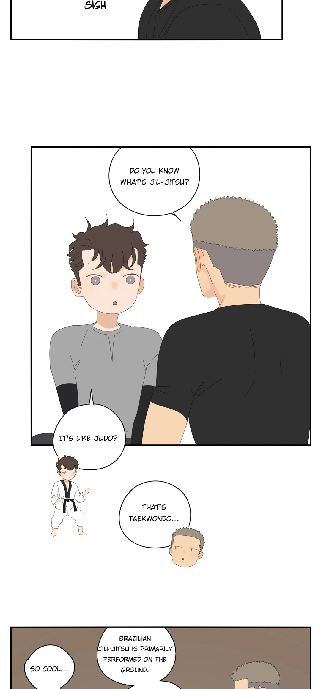 Read Dubious Relationship chapter 73 image 9 on Lezhin