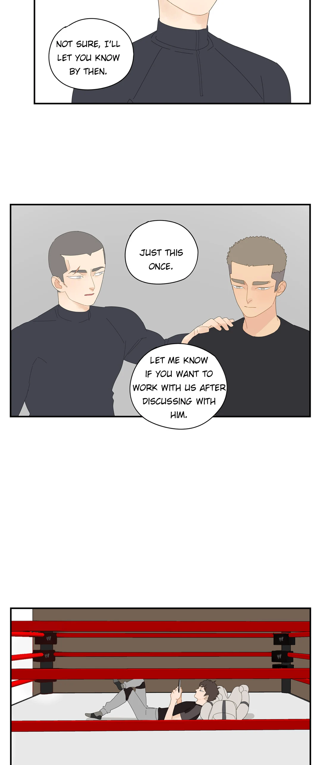 Read Dubious Relationship chapter 74 image 8 on Lezhin
