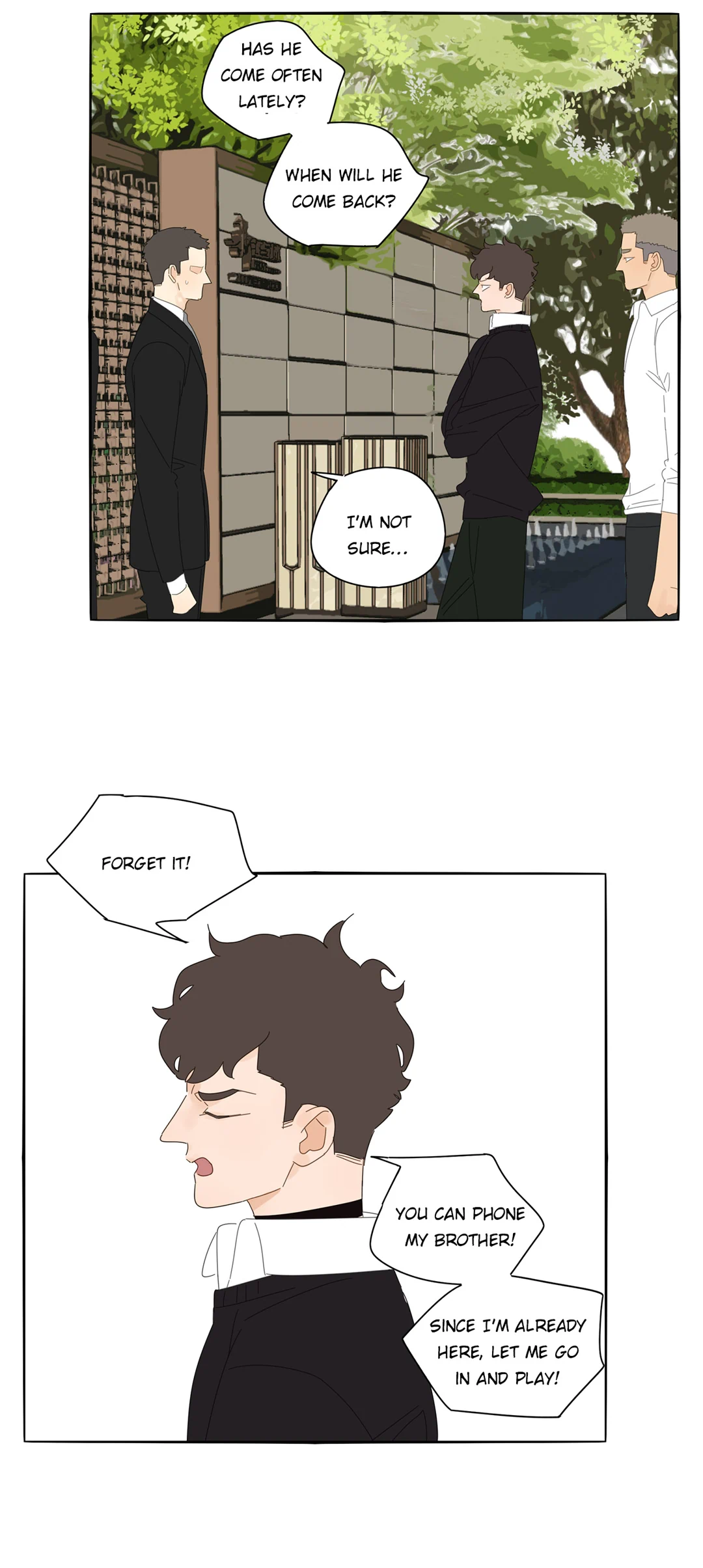 Read Dubious Relationship chapter 75 image 14 on Lezhin