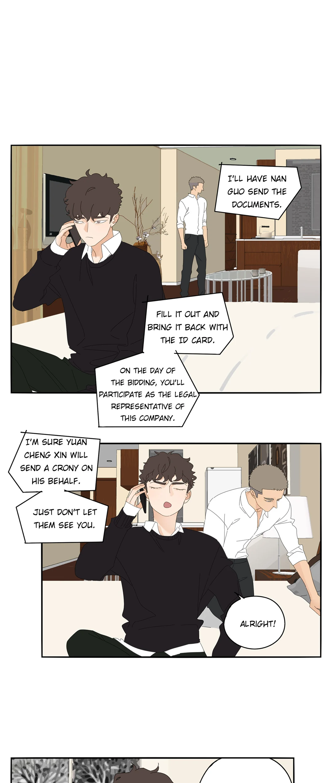 Read Dubious Relationship chapter 76 image 1 on Lezhin