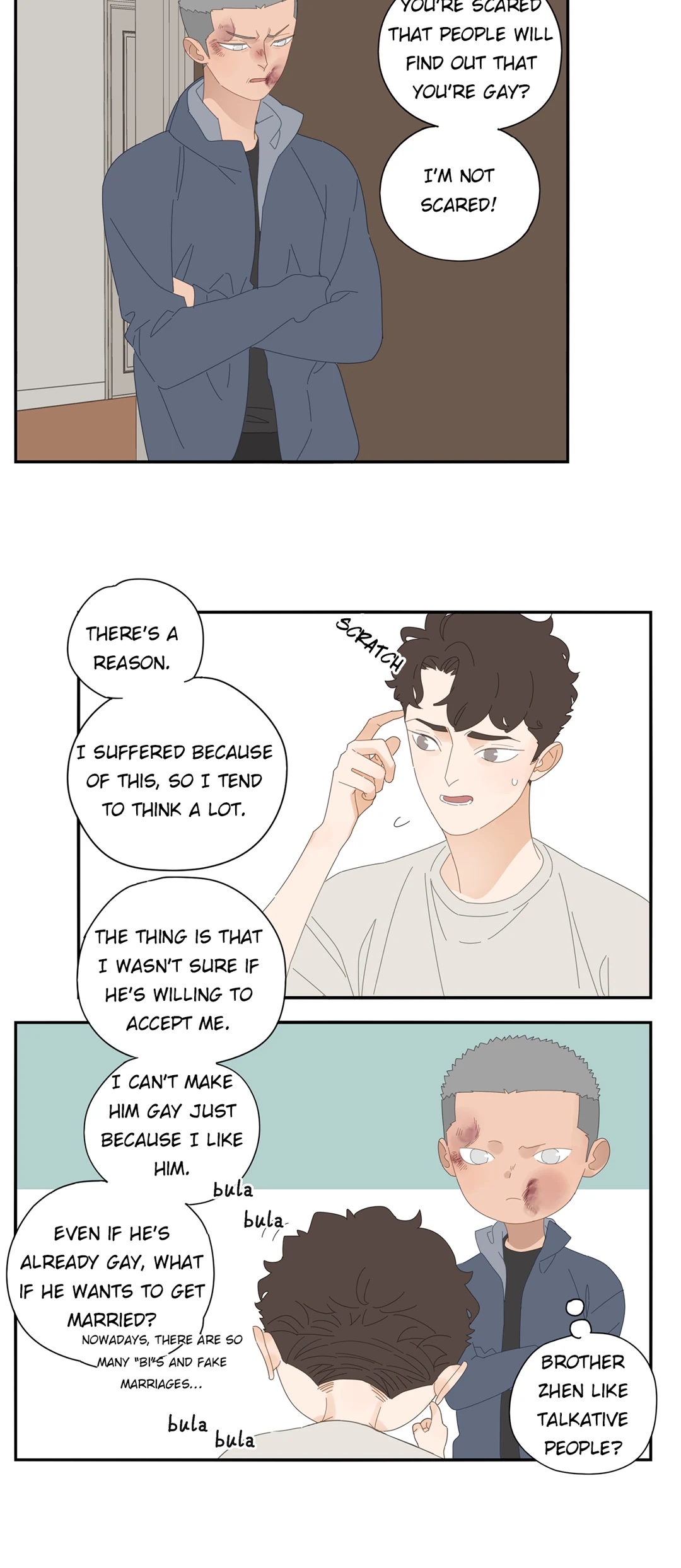 Read Dubious Relationship chapter 80 image 16 on Lezhin