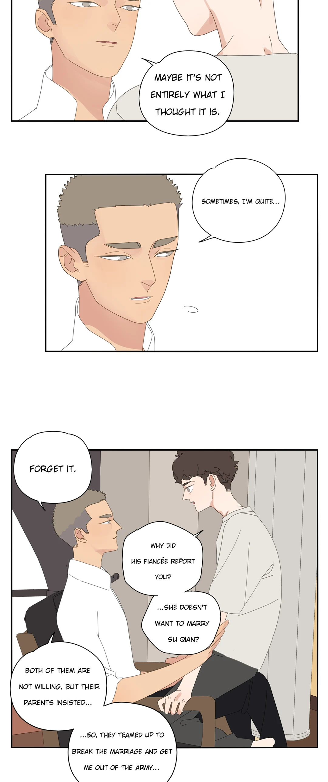 Read Dubious Relationship chapter 81 image 3 on Lezhin