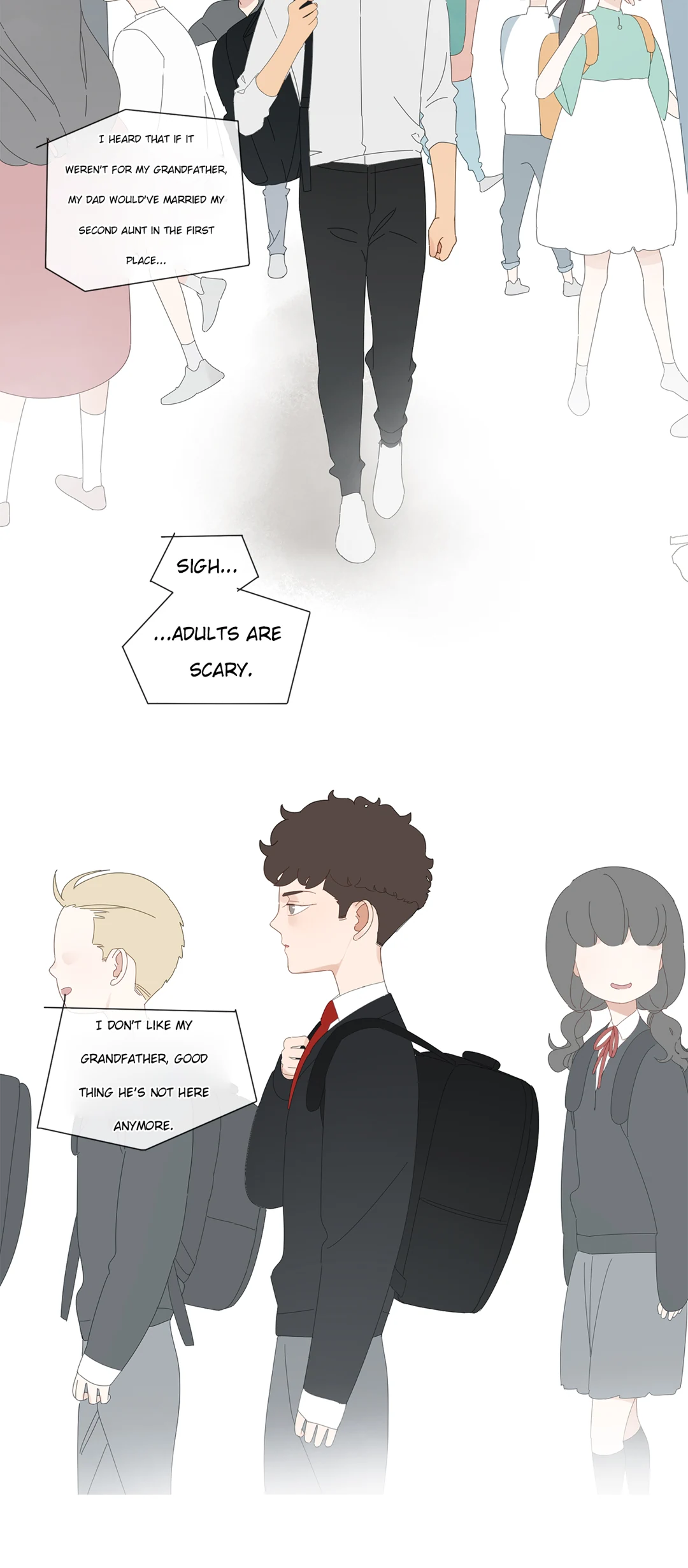 Read Dubious Relationship chapter 85 image 14 on Lezhin