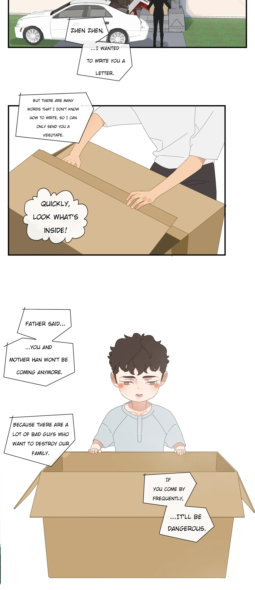 Read Dubious Relationship chapter 85 image 9 on Lezhin