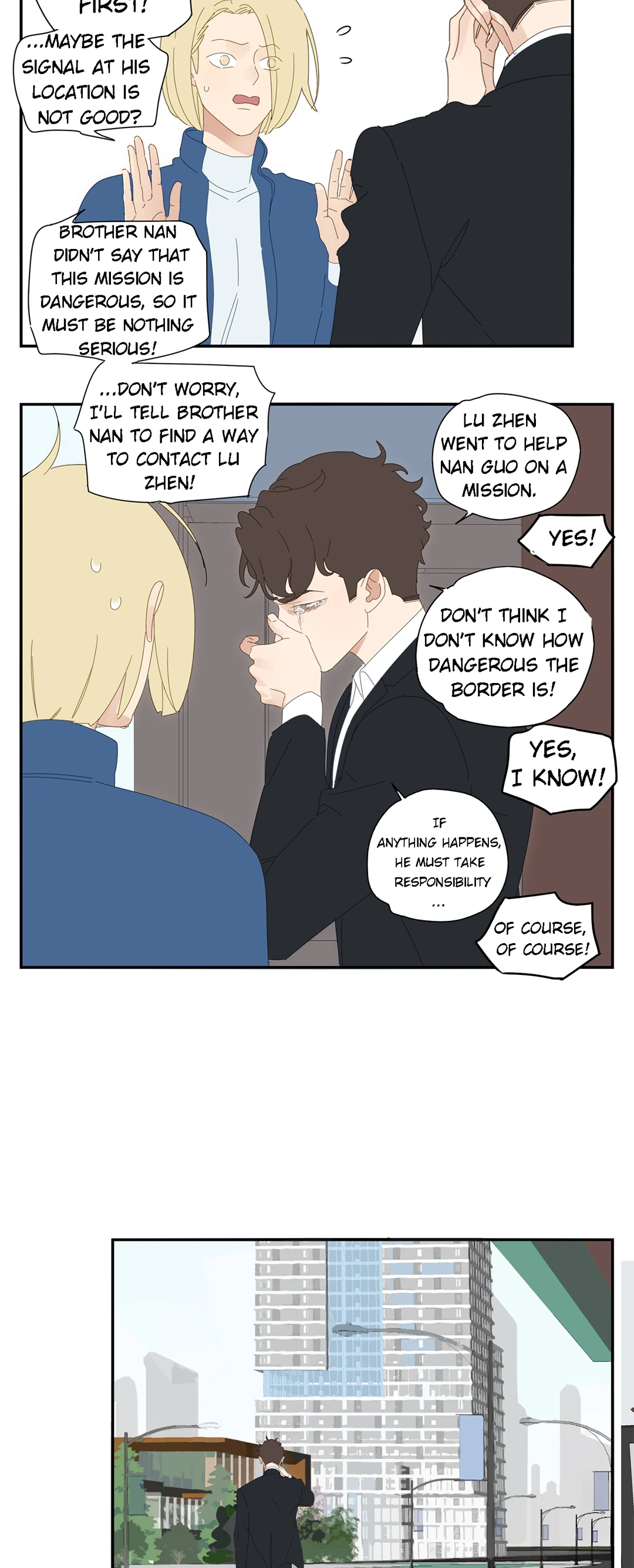Read Dubious Relationship chapter 90 image 1 on Lezhin