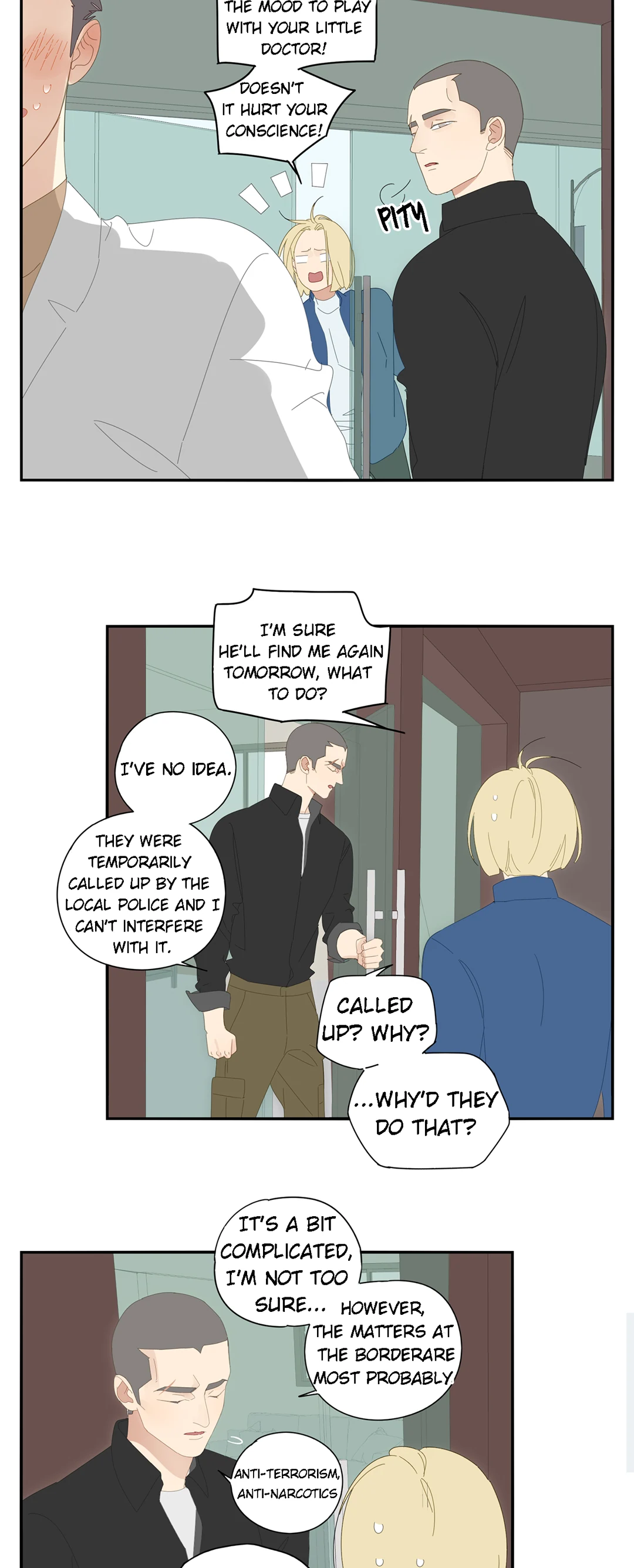 Read Dubious Relationship chapter 90 image 3 on Lezhin