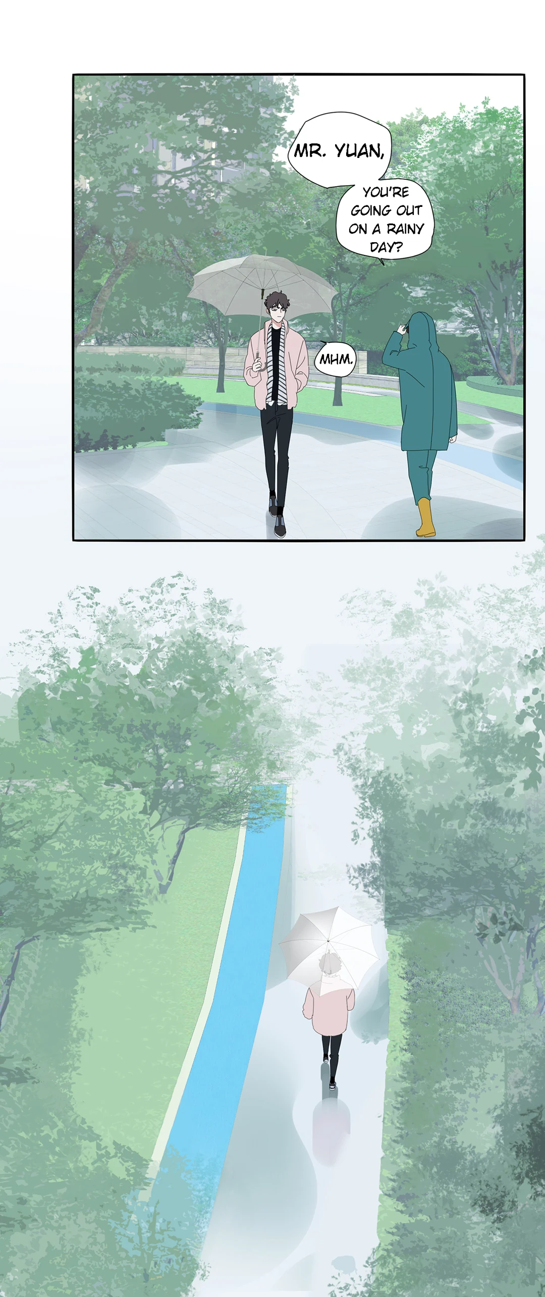 Read Dubious Relationship chapter 91 image 14 on Lezhin