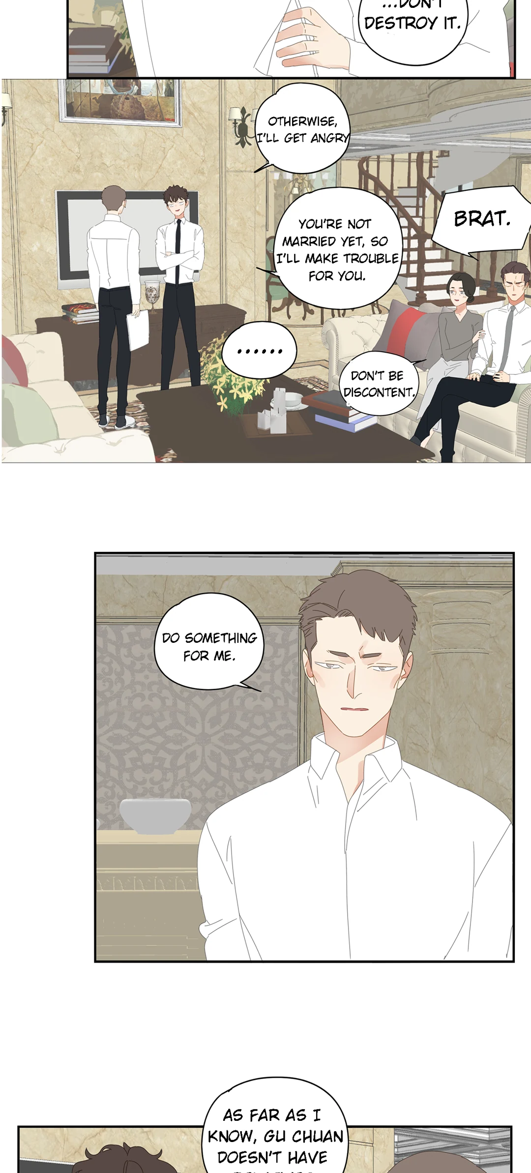 Read Dubious Relationship chapter 91 image 3 on Lezhin