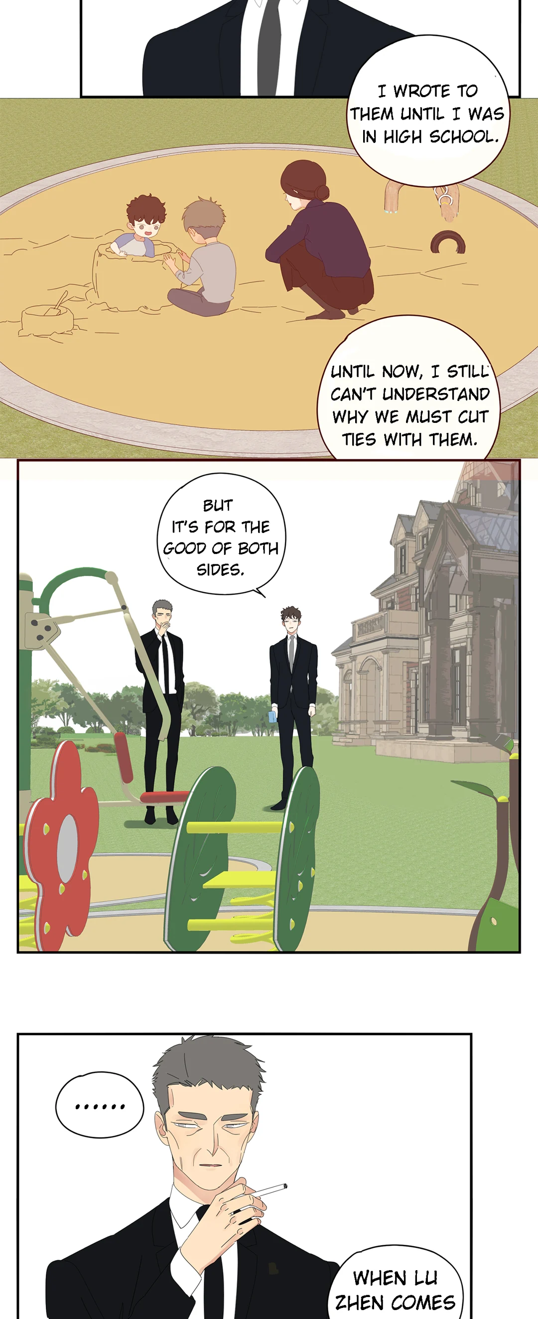 Read Dubious Relationship chapter 91 image 9 on Lezhin